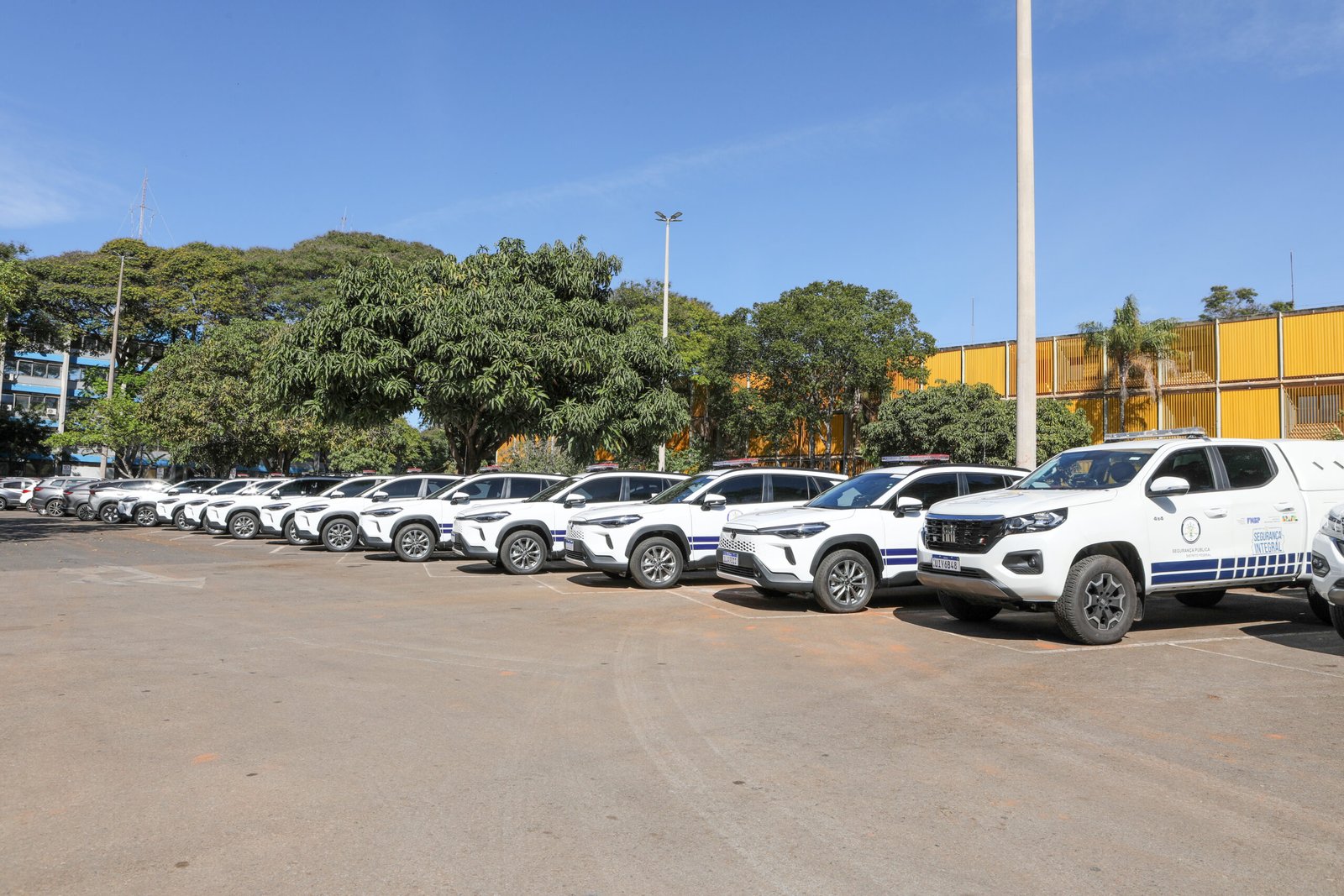 Novas viaturas vão reforçar capacidade operacional da segurança pública do DF