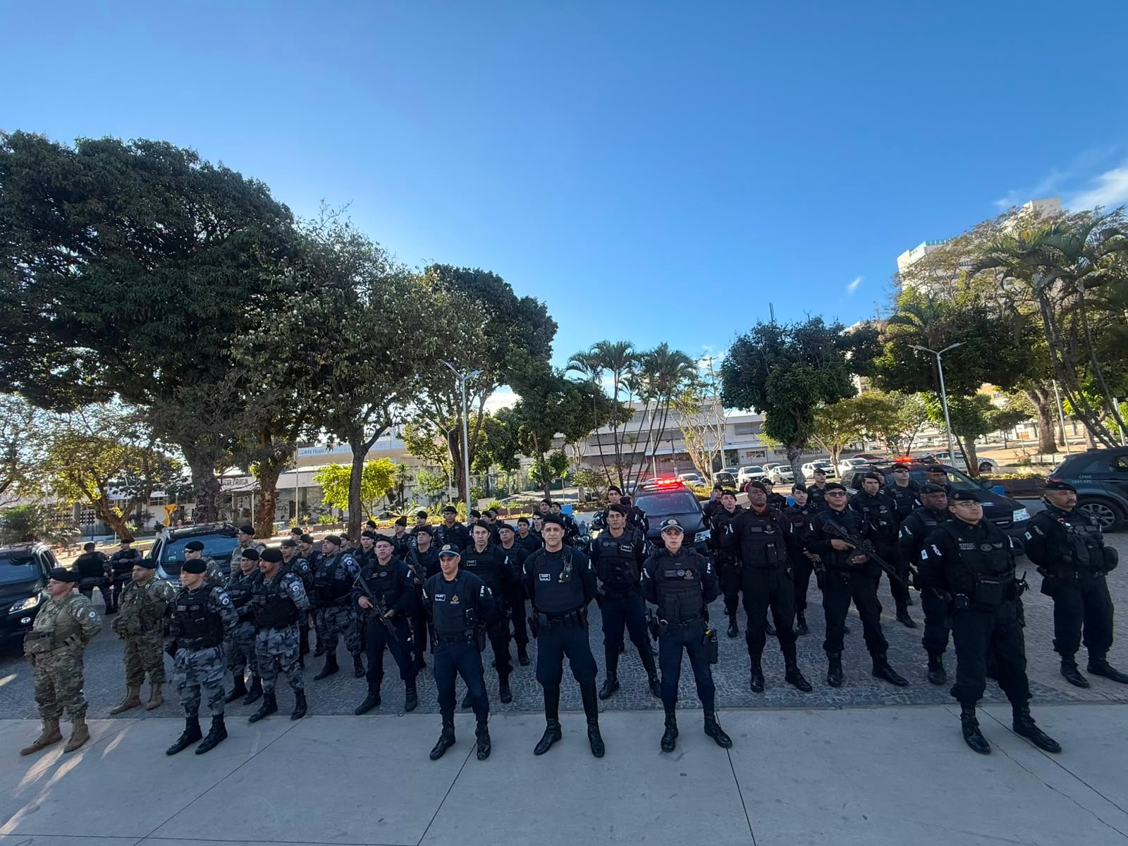 Operação Força Total reúne polícias militares de todo o país